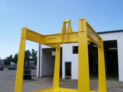 Yellow crane weight certification platform
