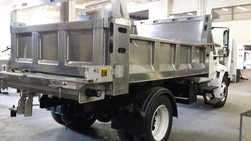 Custom welded truck bed