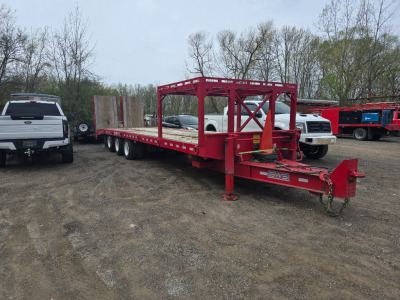 Custom heavy duty implement rack designed by M&M certified welding