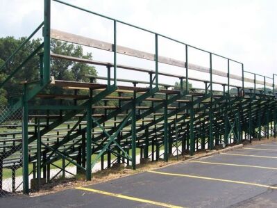 Welded grandstand & bleachers from MM Certified Welding