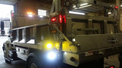 Custom welded dump truck