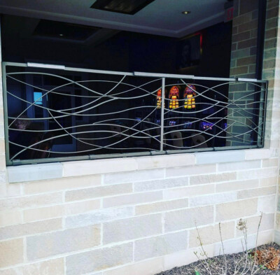 Custom railings at the Hard Rock Rocksino in Cleveland