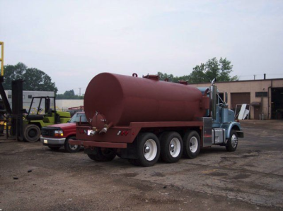 Custom welding on truck